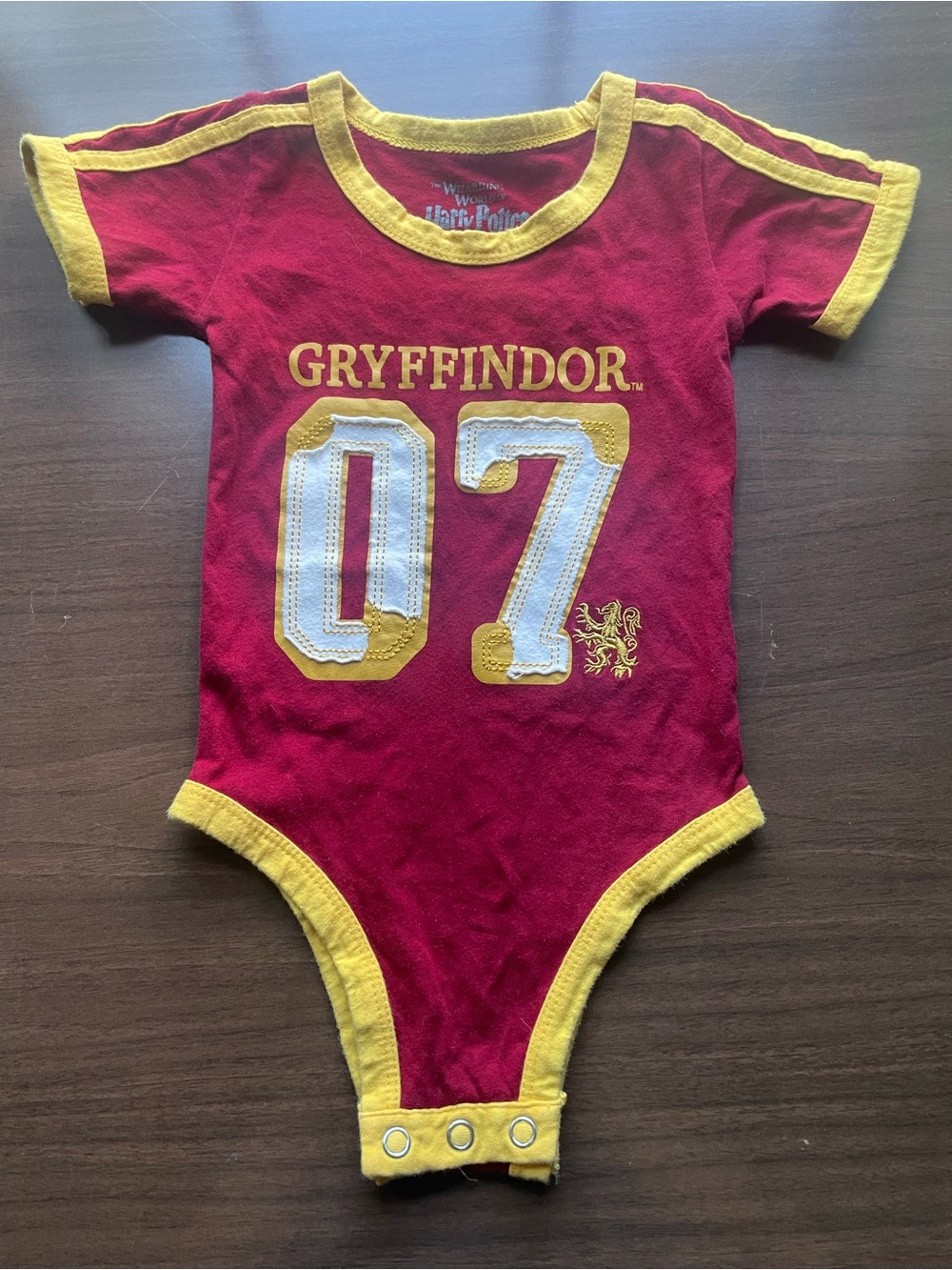 Gryffindor Red & Yellow Infant One-Piece Bodysuit